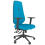 Upholstered Activ Extra High Back Posture Office Chair front right view