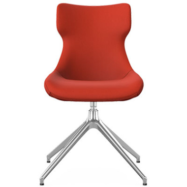 Nova Lounge Chair With Aluminium Pyramidal Base