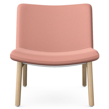 jaspa lounge chair with 4 wooden legs