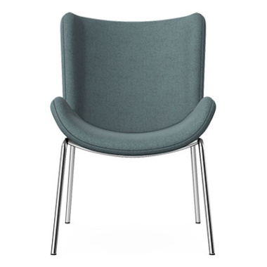 harpa lounge chair 4 metal legs