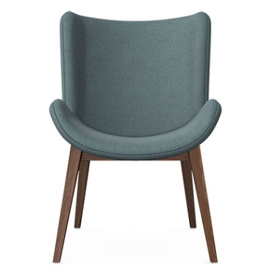 harpa lounge chair 4 wooden legs