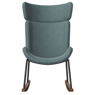 harpa lounge wingback chair rocker base