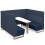 Encore2 Six Seater Meeting Pod with Wooden Frame ENC-POD06-WF