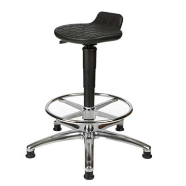 techsit-PU-high-stool-with-footring-on-glides